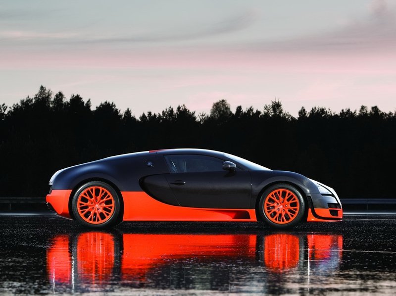 Bugatti Veyron Super Sport najszybszy samochód świata